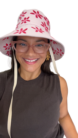 Hand Painted Bucket Hat- Size S