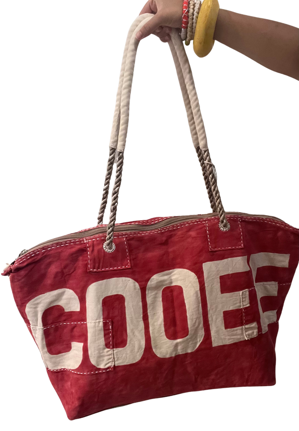 Ali Lamu COOEE Red Weekender Bag