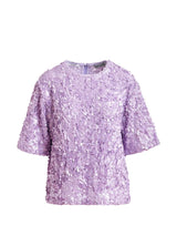 Sequin Top- Lilac