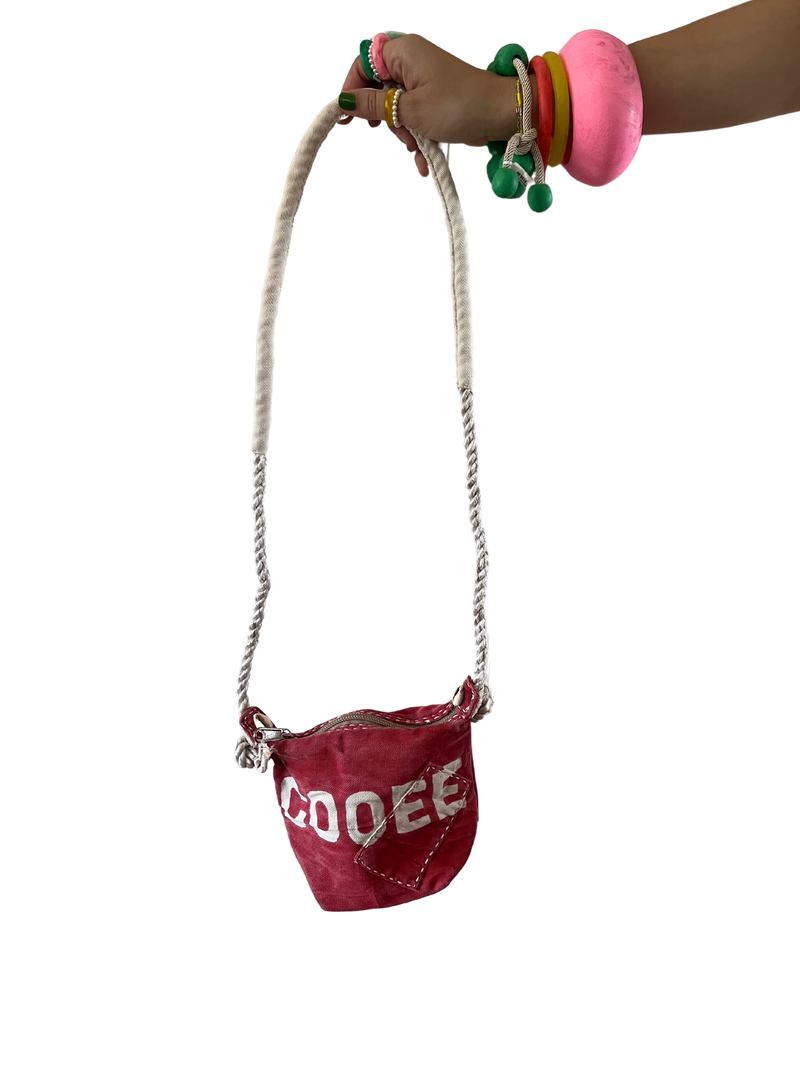 Ali Lamu Red COOEE Crossbody Bag