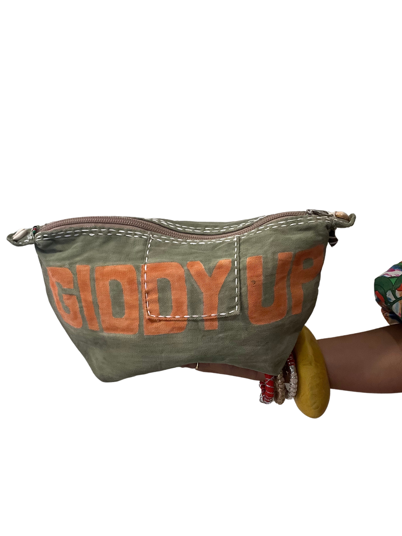 GIDDY UP/ HOWDY Large Clutch