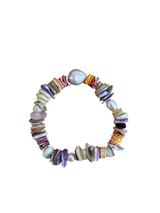 Multi Shell and Pearl Bracelet