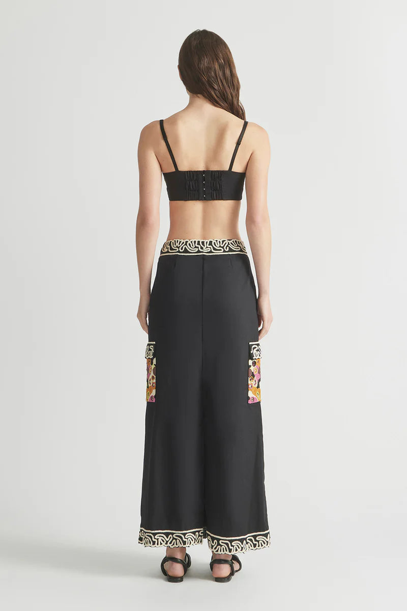 Belair Straight Long Skirt