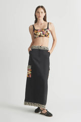 Belair Straight Long Skirt