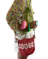 Ali Lamu Red COOEE Crossbody Bag