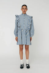 Striped mini dress