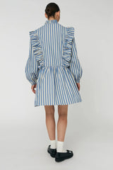 Striped mini dress
