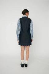 Denim Pinafore Dress