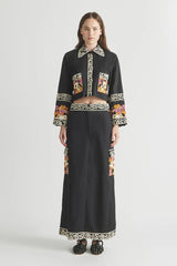 Belair Straight Long Skirt