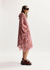 Terry Towelling Dress- Pink