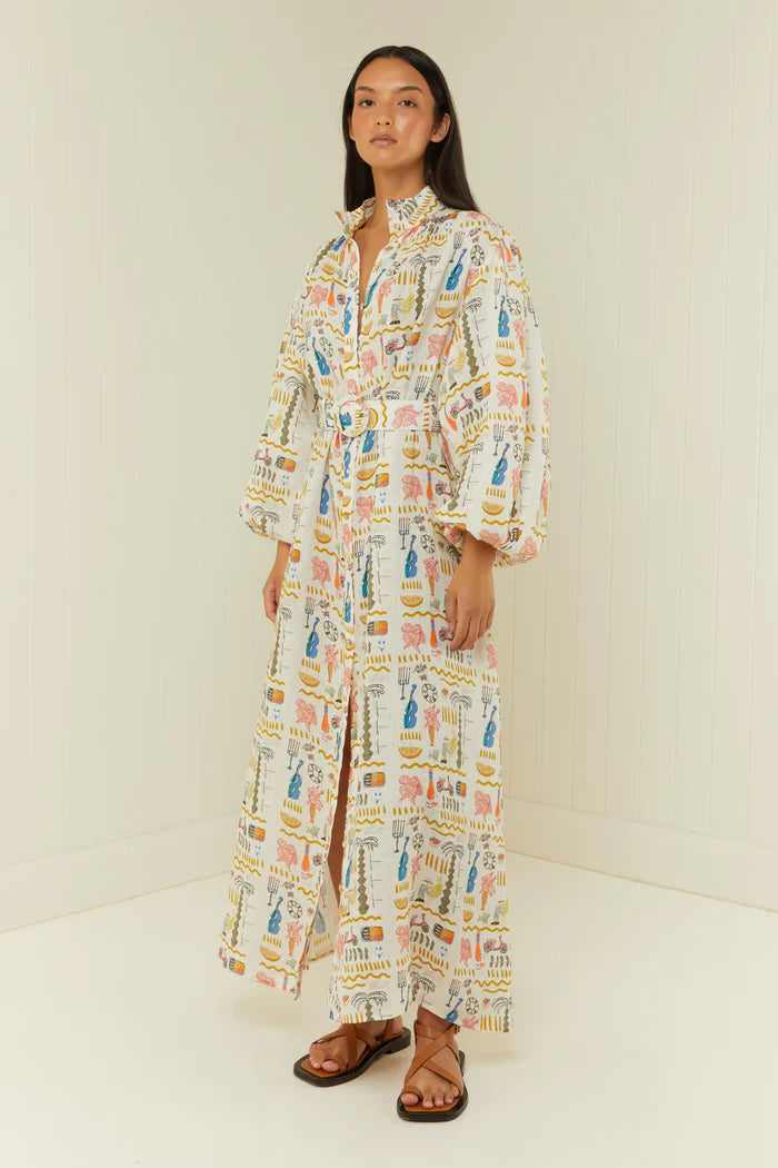 Noddy Dress- Verano Print