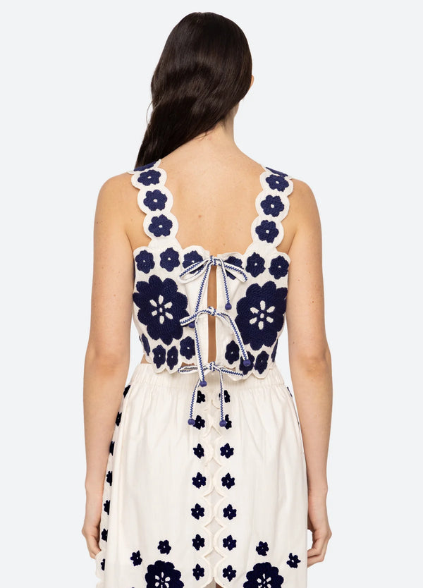 Catrine Applique Tank Top