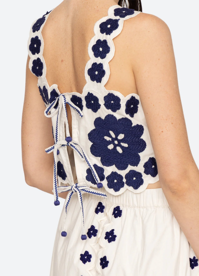 Catrine Applique Tank Top