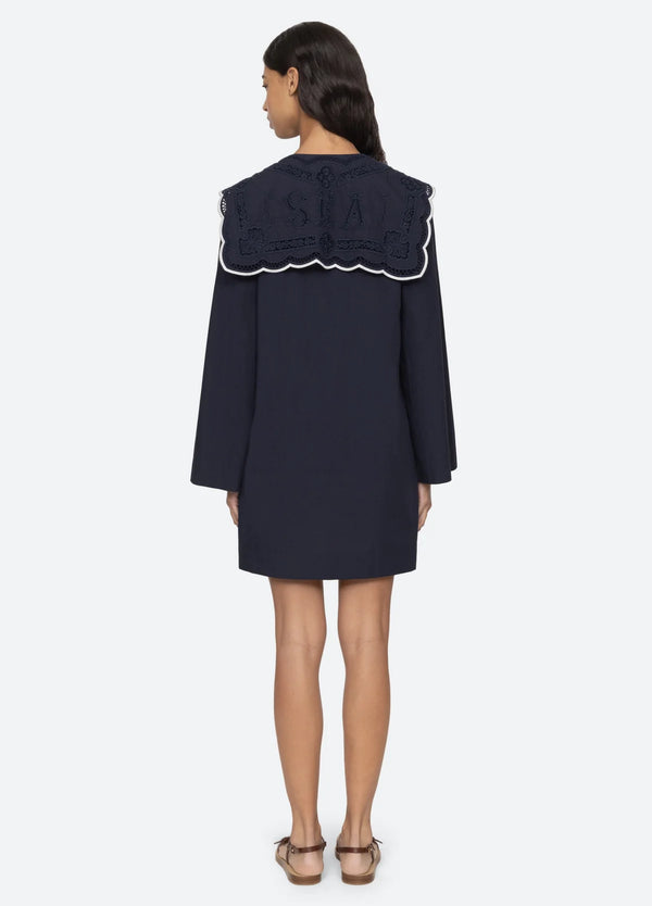 Marie Dress- Navy