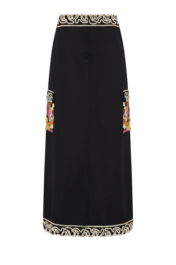 Belair Straight Long Skirt
