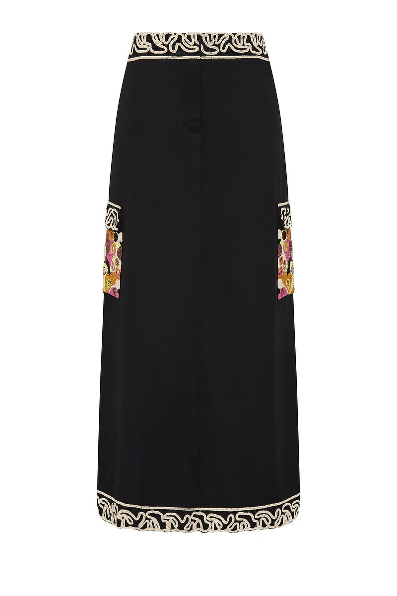Belair Straight Long Skirt