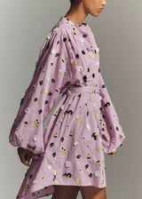 Embroidered Floral Tunic Dress