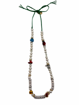Pearly Steak Necklace