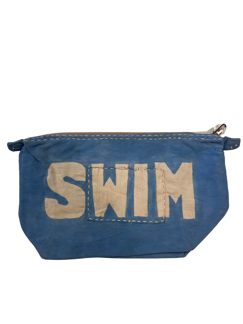 Ali Lamu Blue SURF/SWIM clutch LARGE