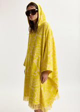 Terry Towelling Dress- Yellow
