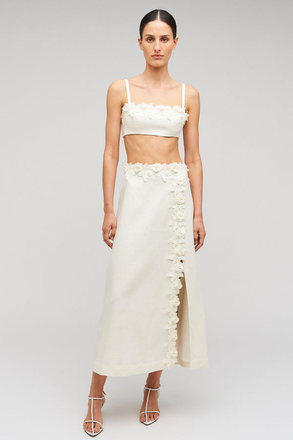 Rosebud Lace Skirt