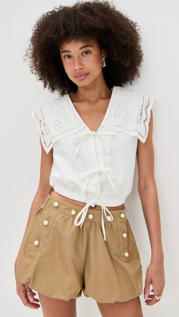 Marie Embroidered Vest