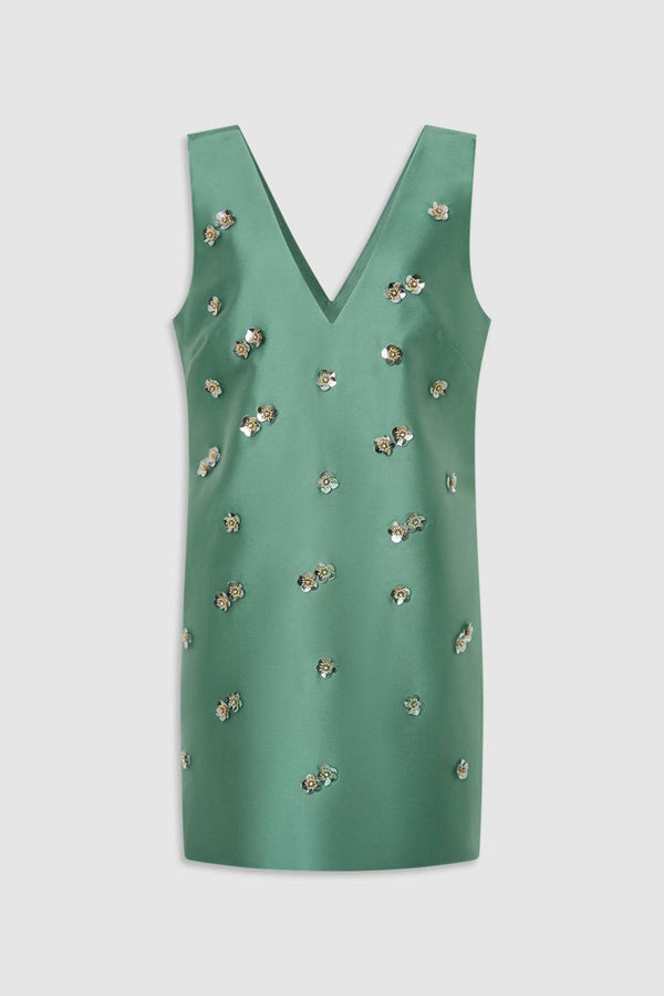 Embellished Shift Dress