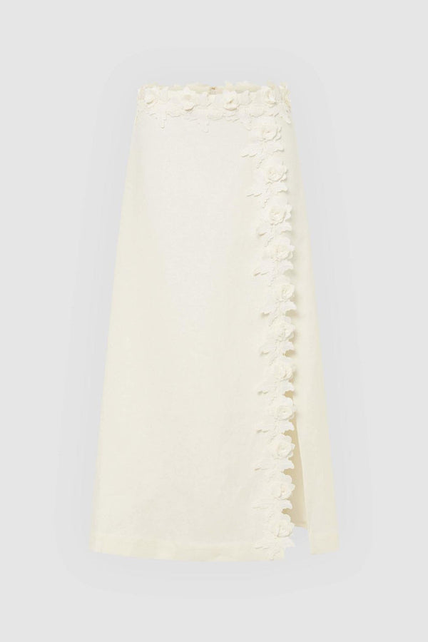 Rosebud Lace Skirt