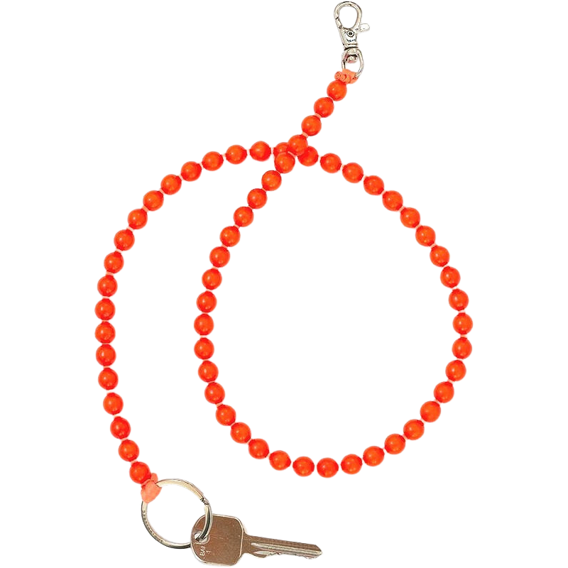 Key Chain- Neon Orange