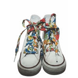 Shoelaces. Liberty Print Poppy + Daisy M