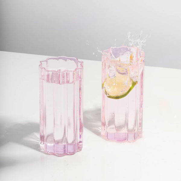 Two Wave Highballs- Pink